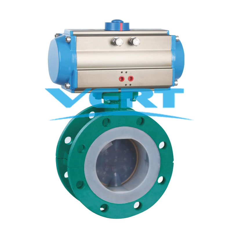 氣動襯(chèn)氟蝶閥(fa)