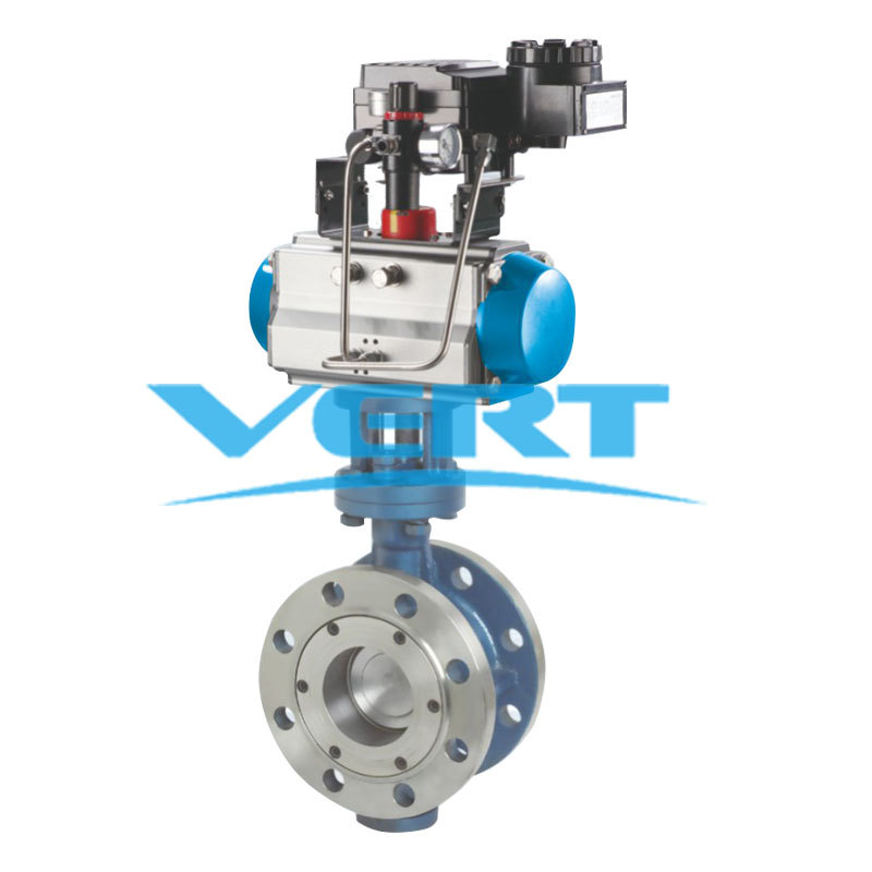 氣(qì)動三偏(piān)心硬密(mì)封蝶閥(fá)