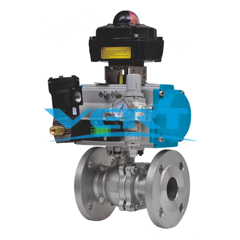 氣動(dong)O型切斷(duan)球閥